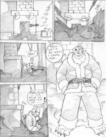 Gross comic xmas special 2003 cover