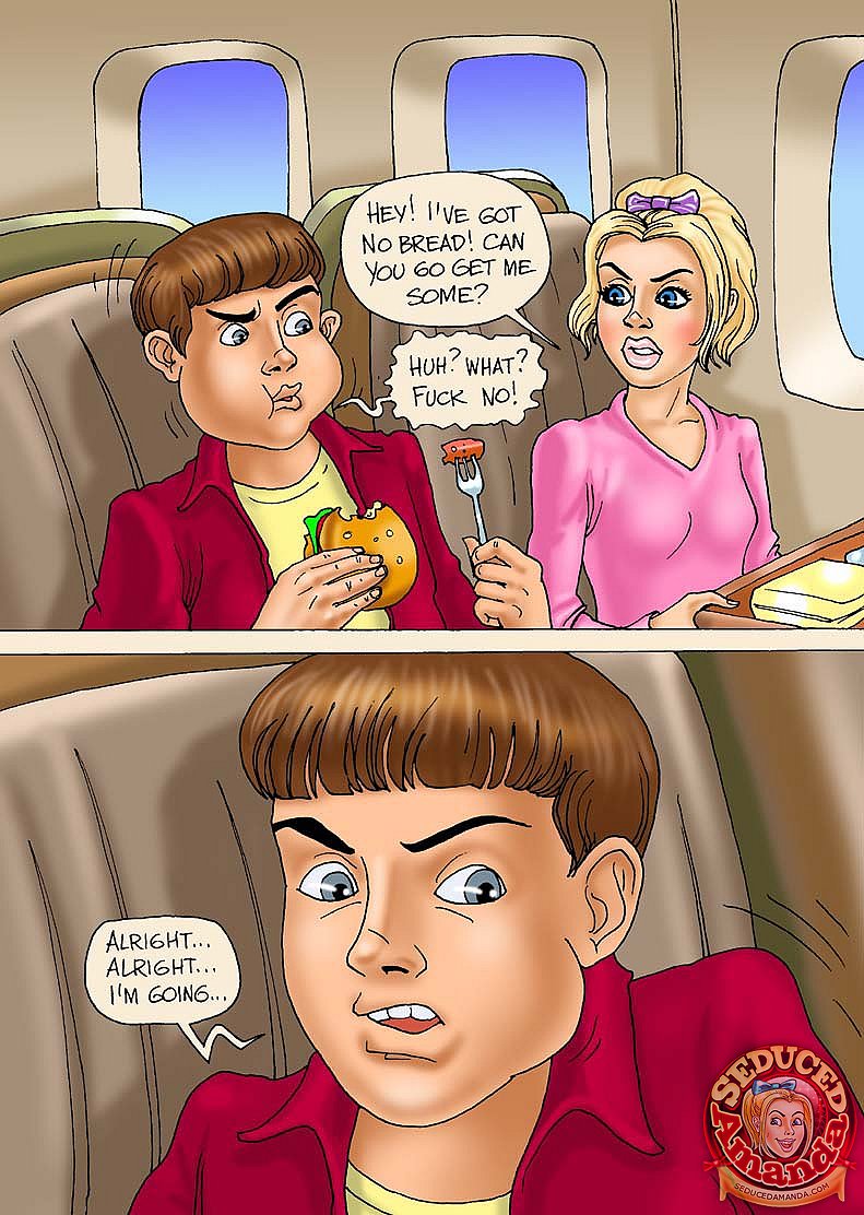 Amanda - Adventure On A Plane page 3 full