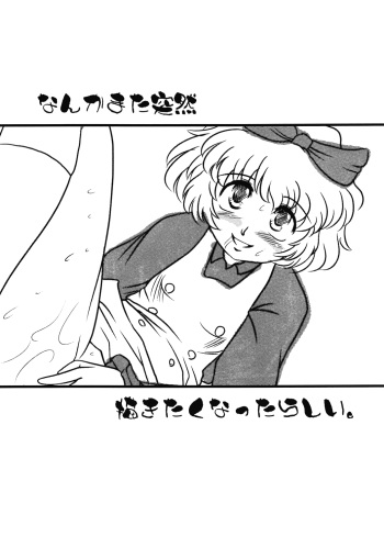 Nanka Mata Totsuzen Kakitaku natta rashii. cover
