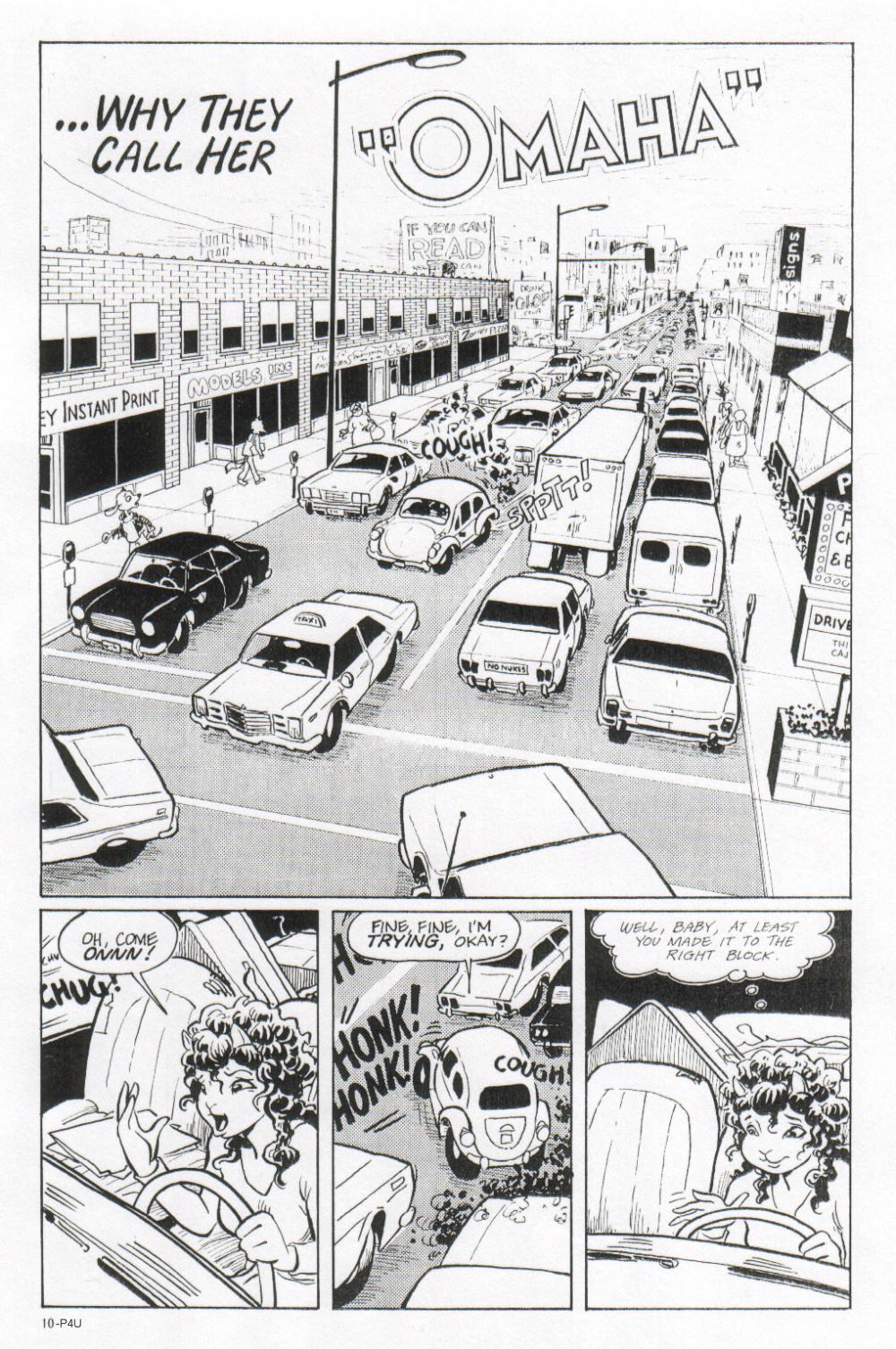 Omaha the Cat Dancer - Volume #3 page 10 full