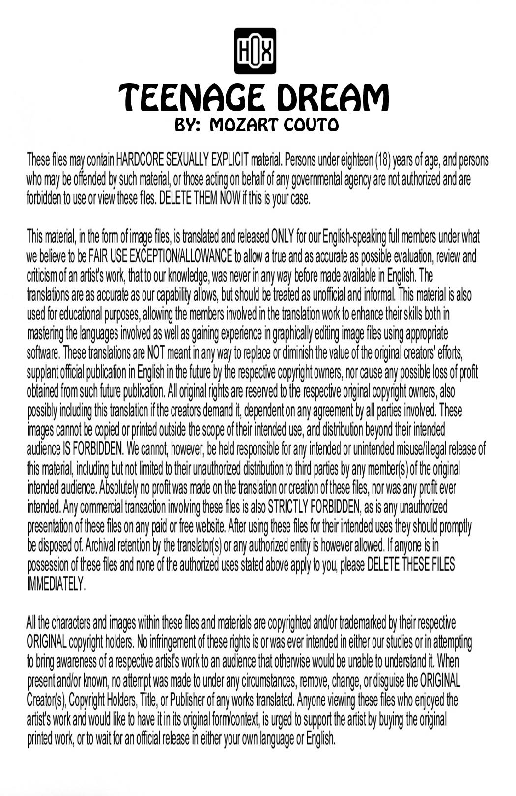 Teenage Dream page 3 full