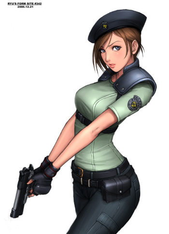 Resident Evil Jill Valentine 2 cover