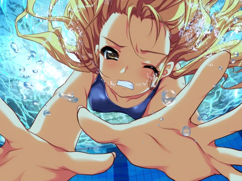 WET BLUE ~Poolside no Tenshi-tachi~ page 2 full