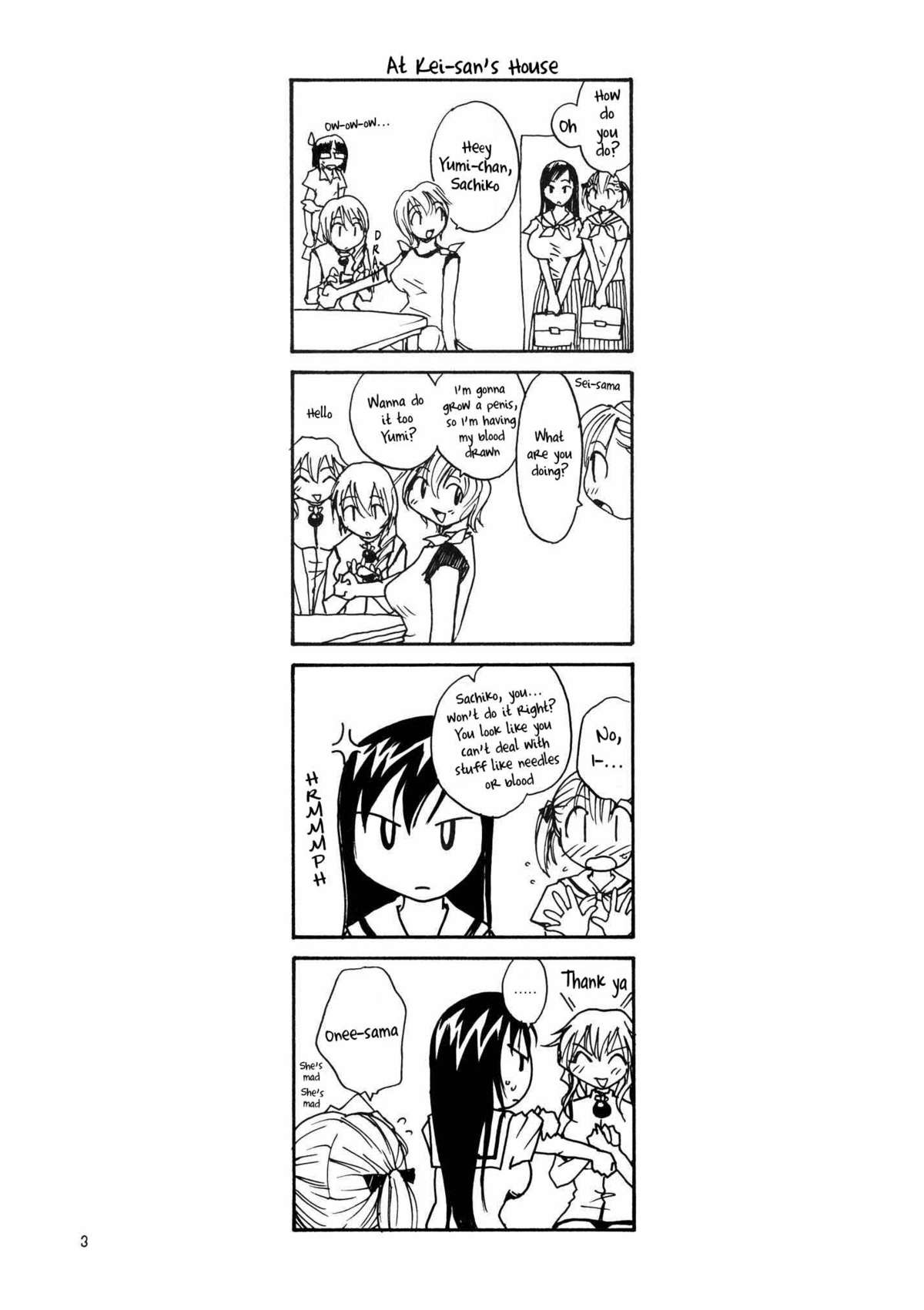 Maria-sama ga P o Miteru | Mary Watches Over Our P 1 page 2 full