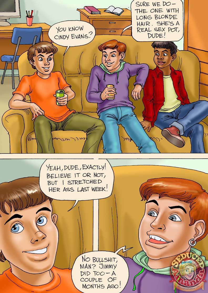 Amanda - My Brother And His Friends page 1 full