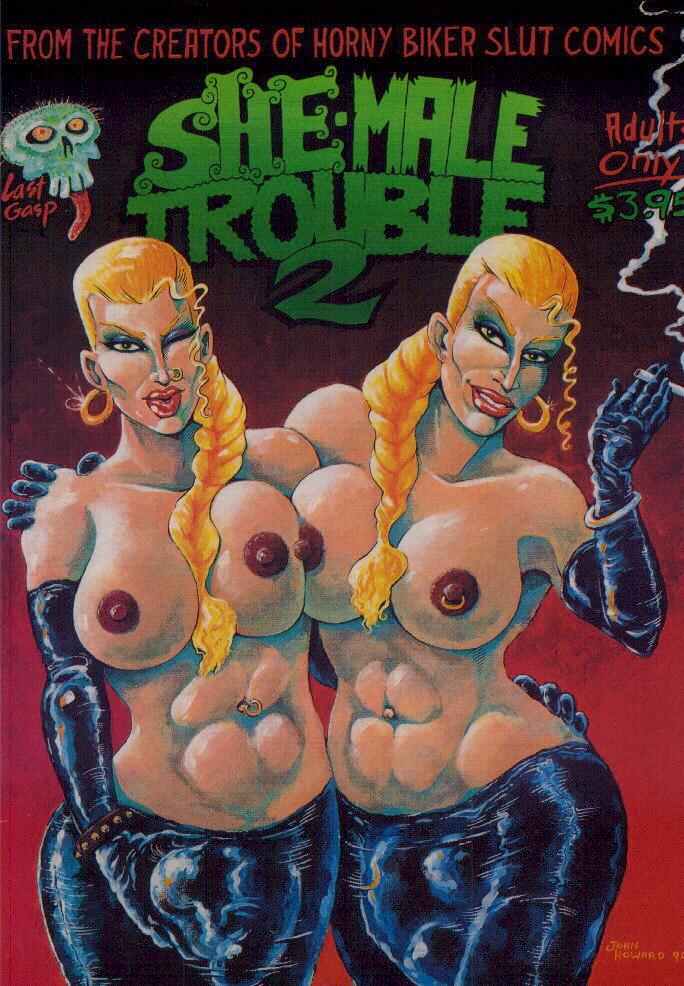 She-Male Trouble #2 page 1 full