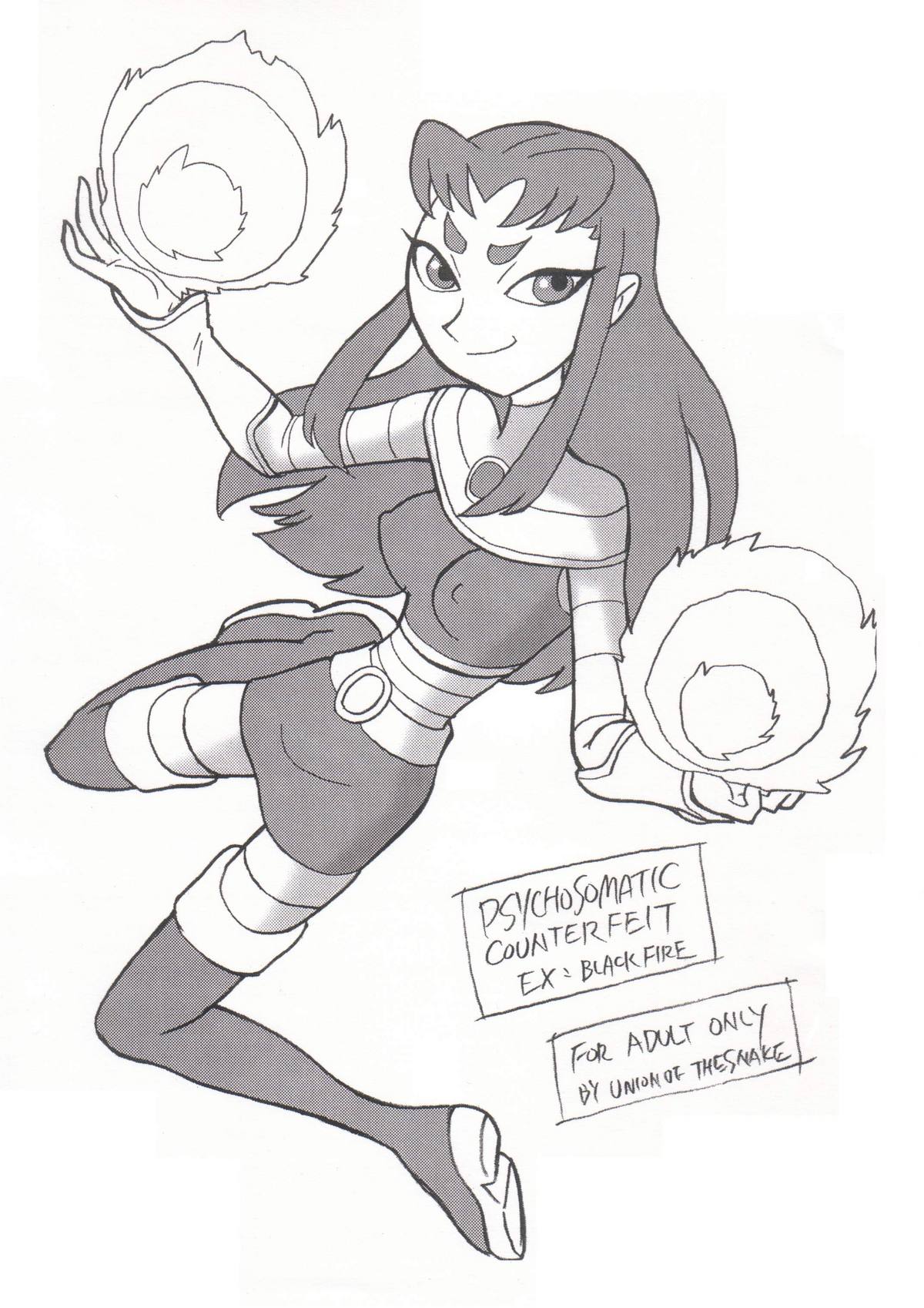 Psychosomatic Counterfeit Ex: Blackfire page 1 full