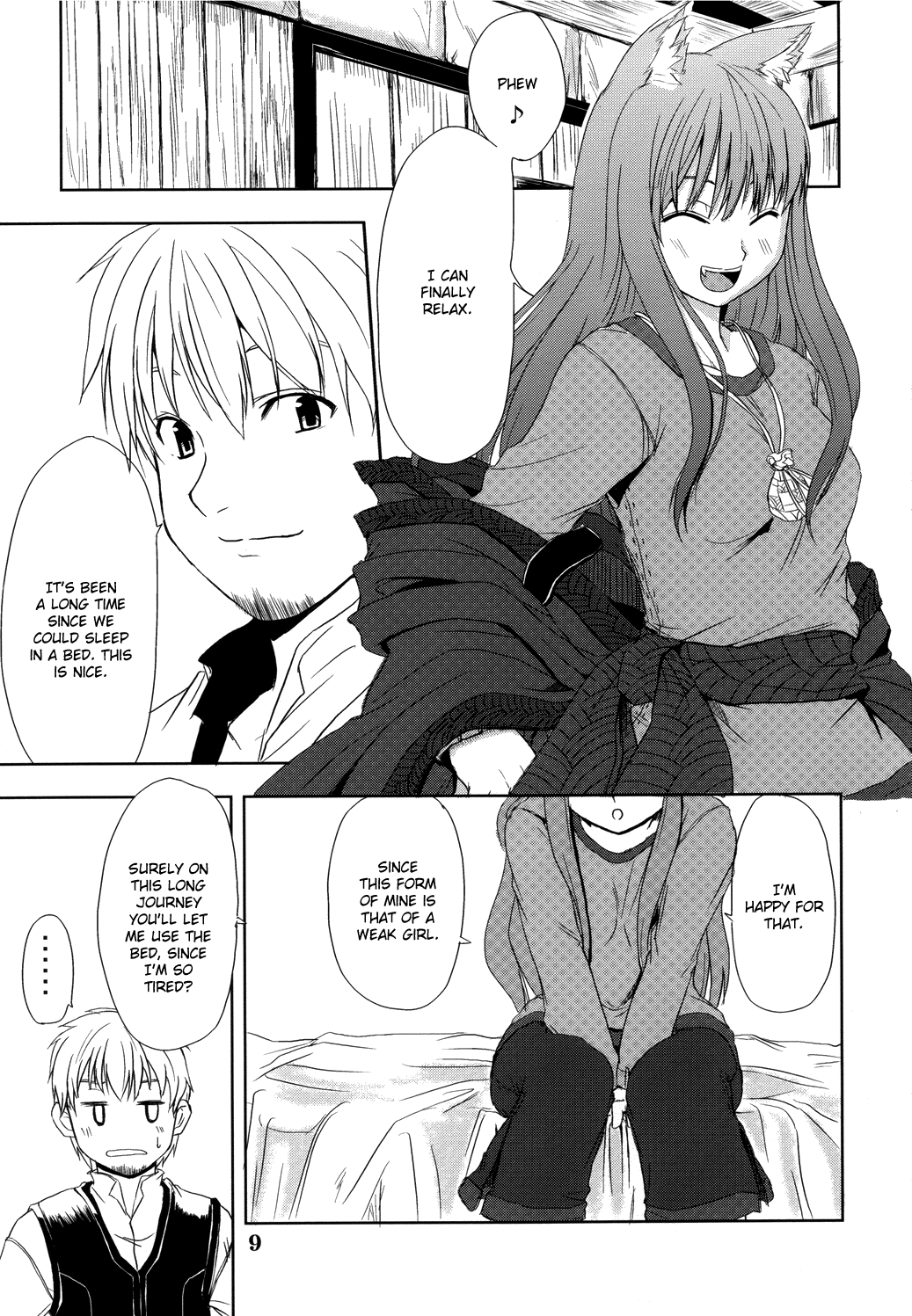 Ookami no Enbukyoku | Waltz of the Wolf page 9 full