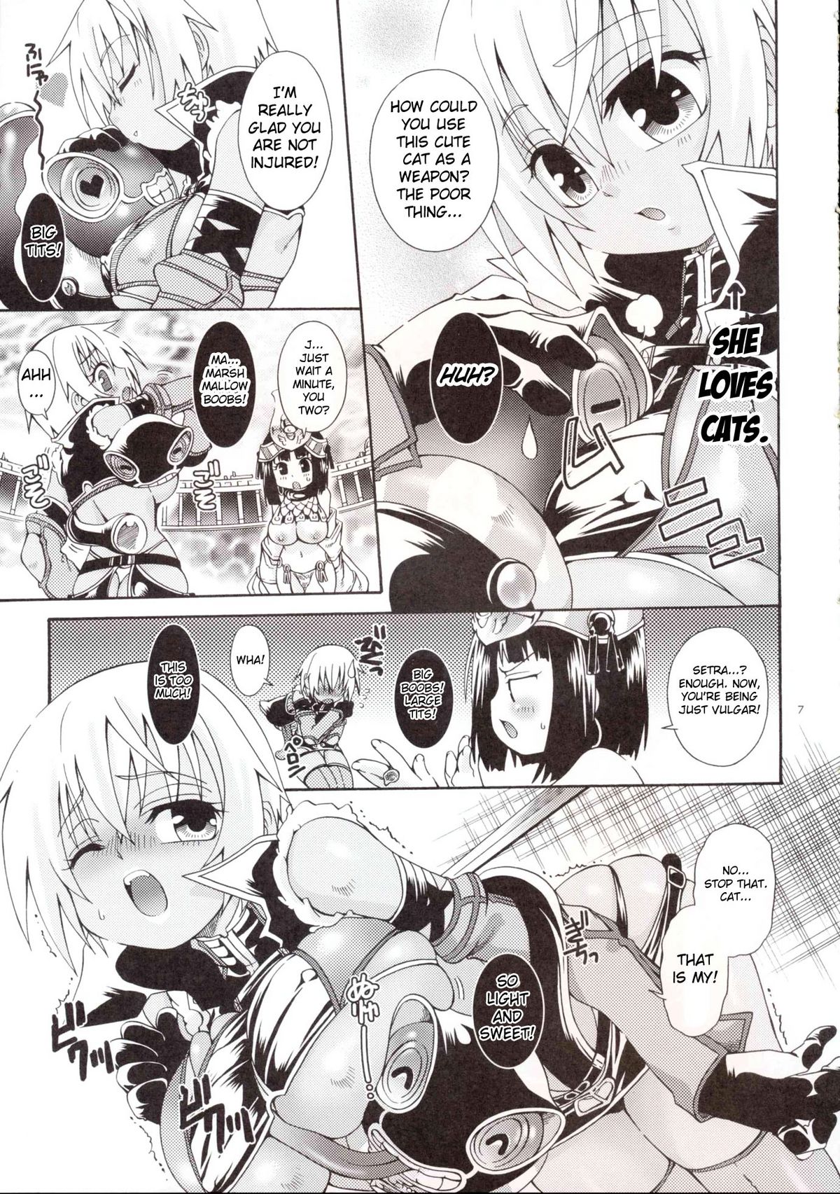 Cat Fight Over Drive page 6 full