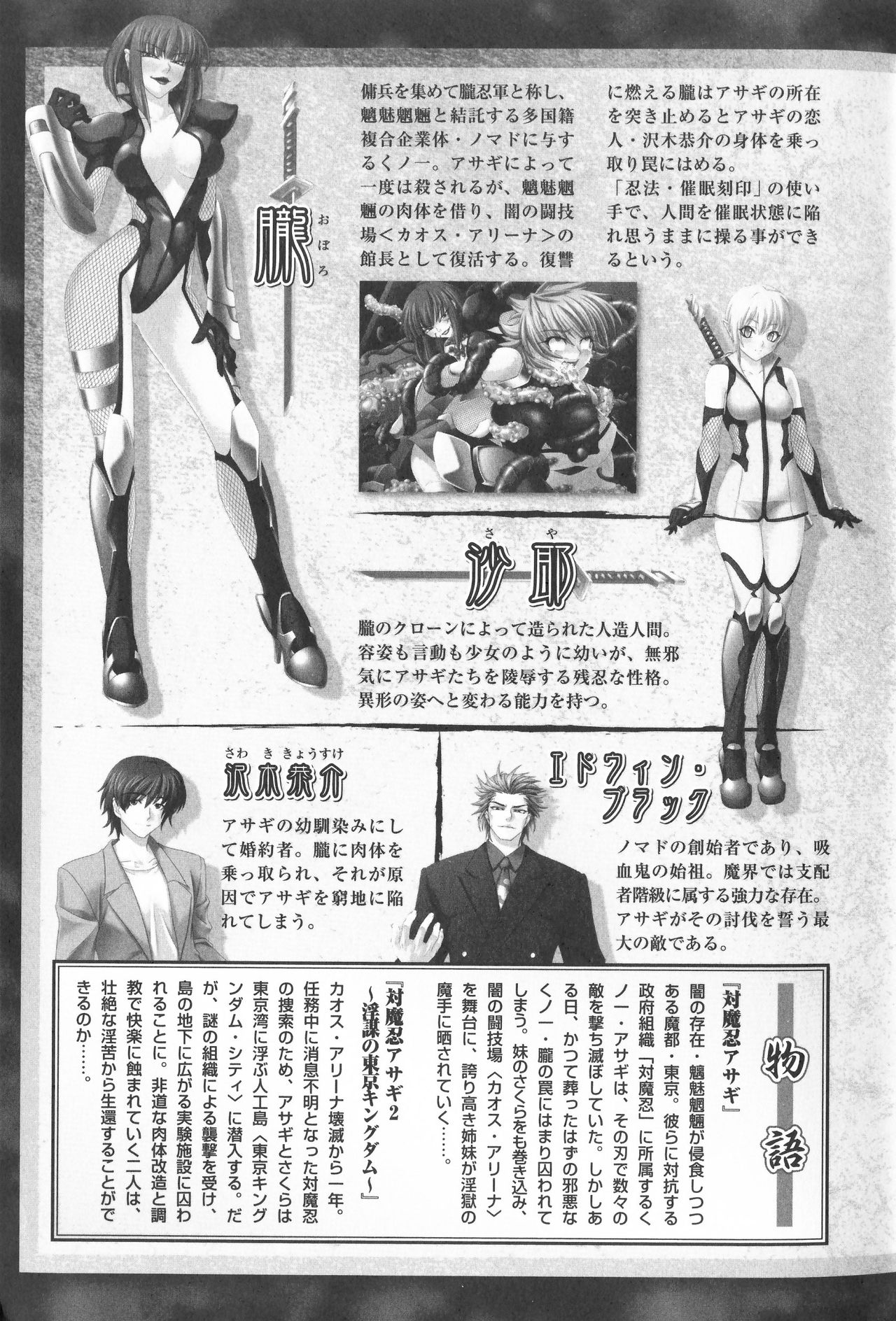 Taimanin Asagi Anthology Comics page 6 full