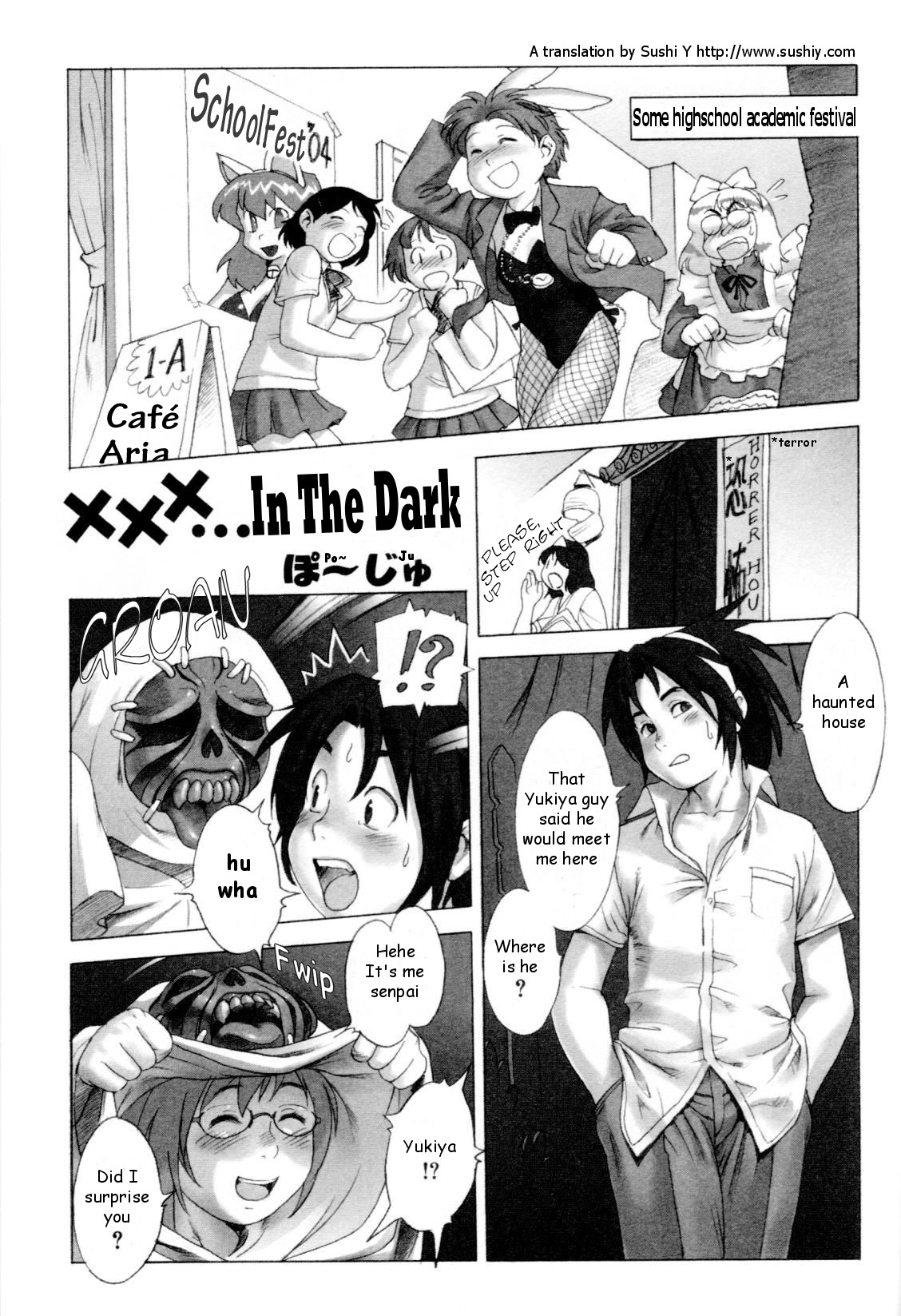 XXX...In The Dark page 1 full