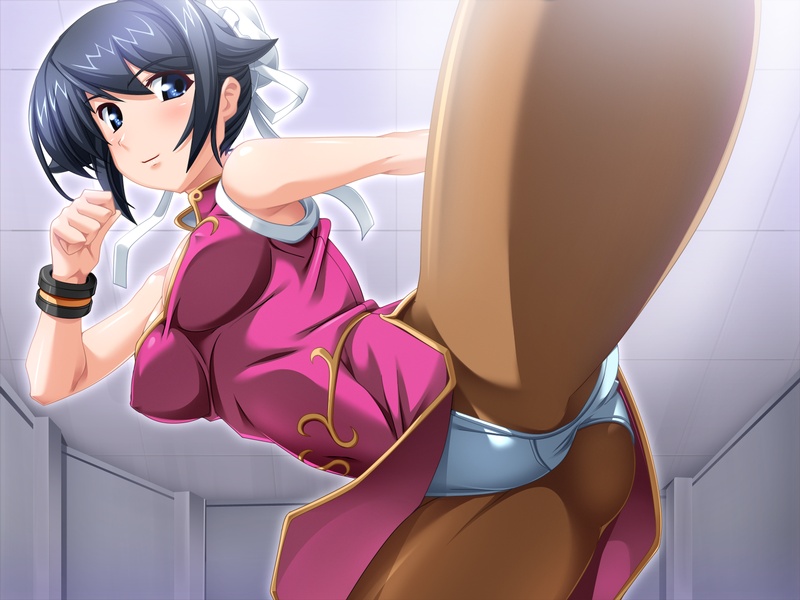 Bikyaku Agent Leafa - "Kuyashii! Konna Hikyou na Yatsu ni Makeru nante..." page 3 full