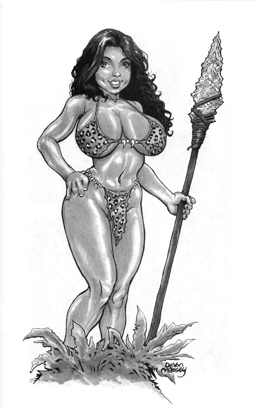 Cavewoman - Meriem's Gallery Special Issue page 5 full