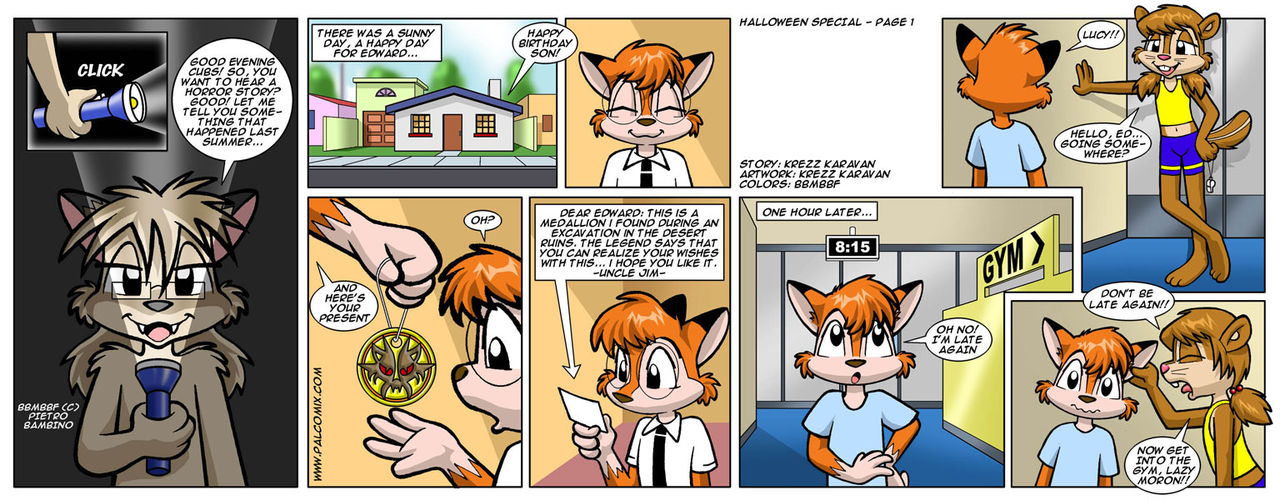 School Days: Halloween Special 1-2 page 2 full