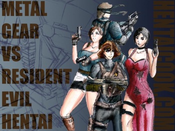 Metal Gear VS. Resident Evil Hentai cover