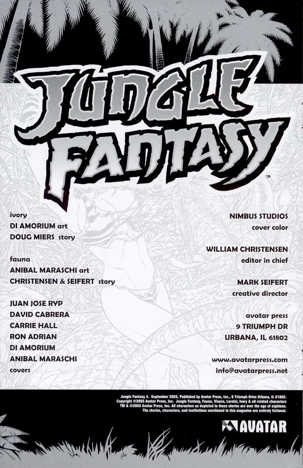 Jungle Fantasy #4 page 2 full