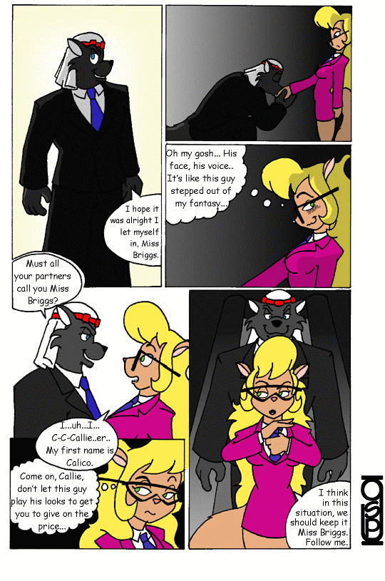 Callie's Hard Sell page 4 full