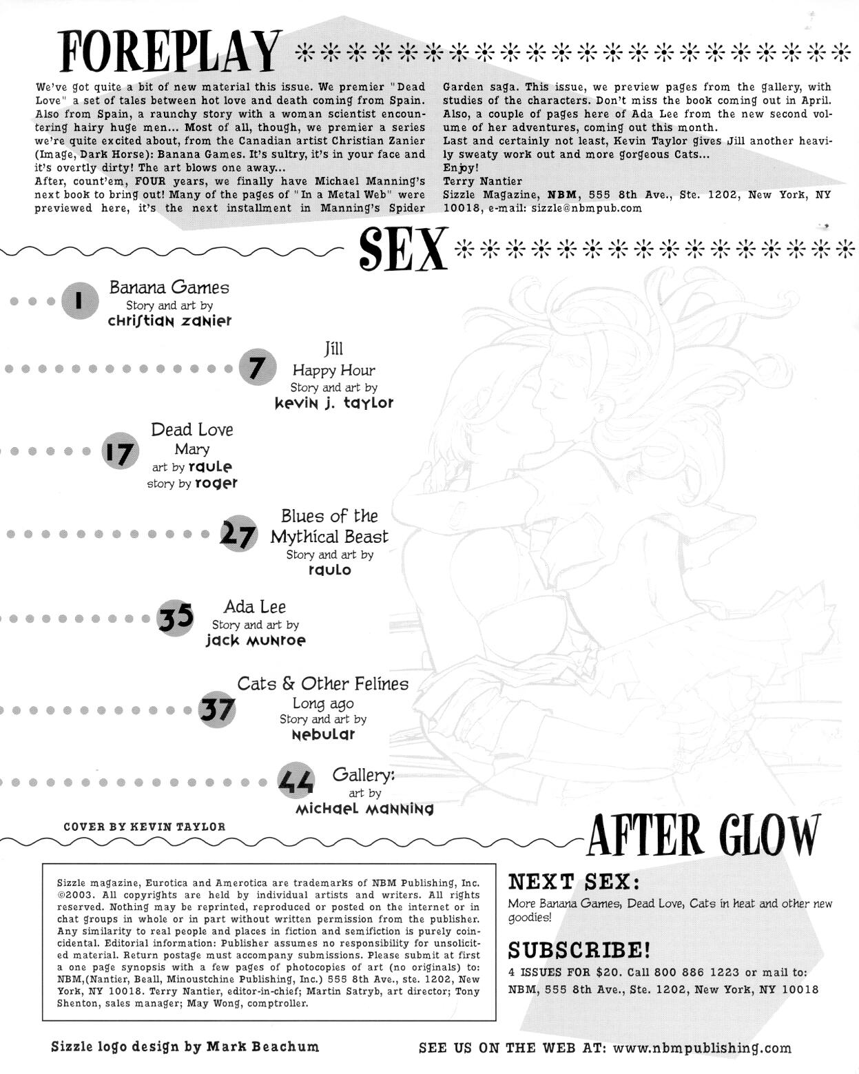 Sizzle Comix # 17 page 2 full