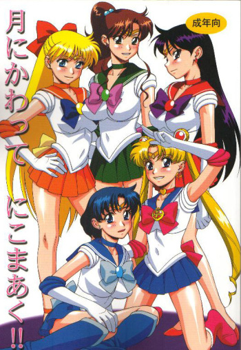 Tsuki ni Kawatte Nikomark!! cover