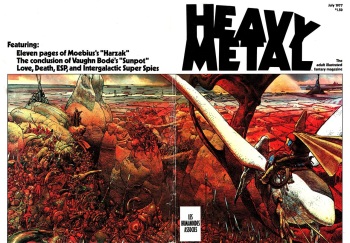 Heavy Metal 1977-07-Vol-01-#04 July cover