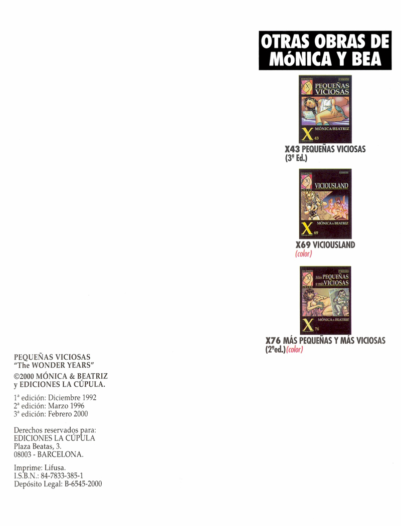 Pequenas viciosas #3 - The wonder years page 2 full