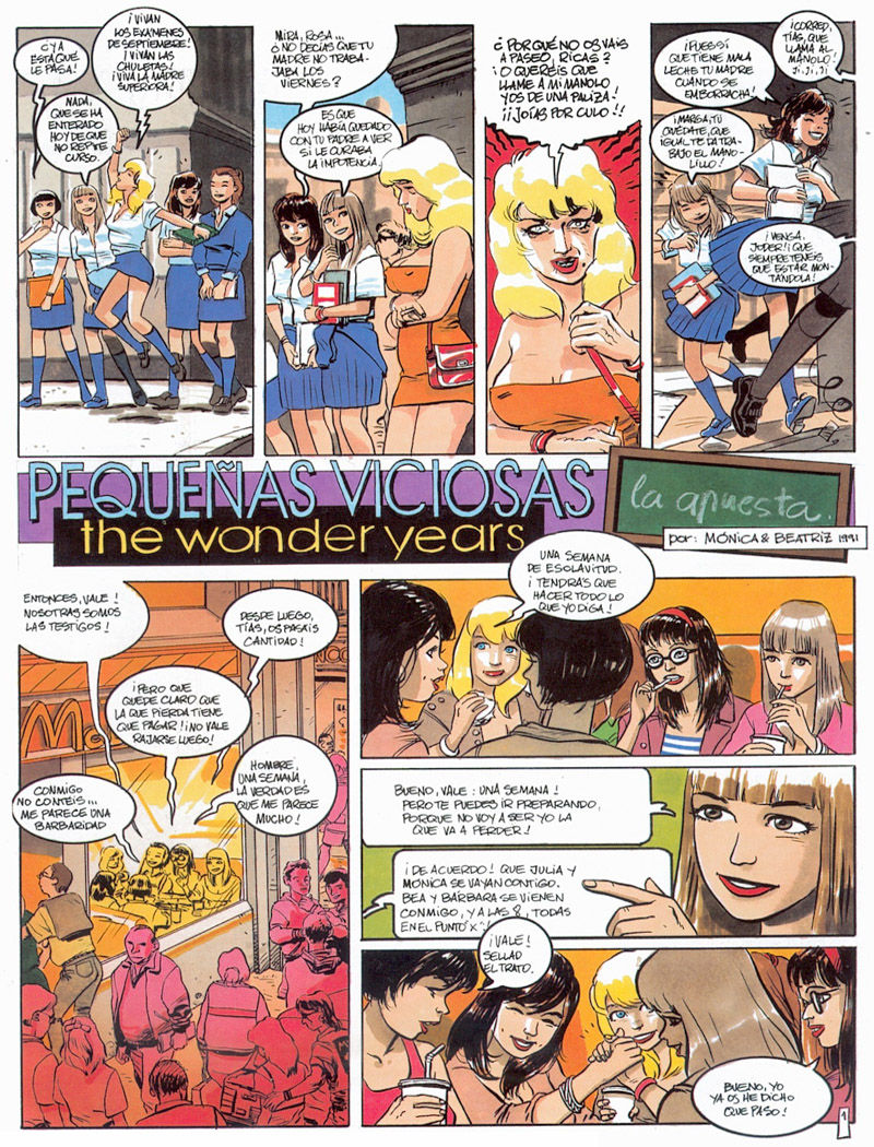 Pequenas viciosas #3 - The wonder years page 4 full