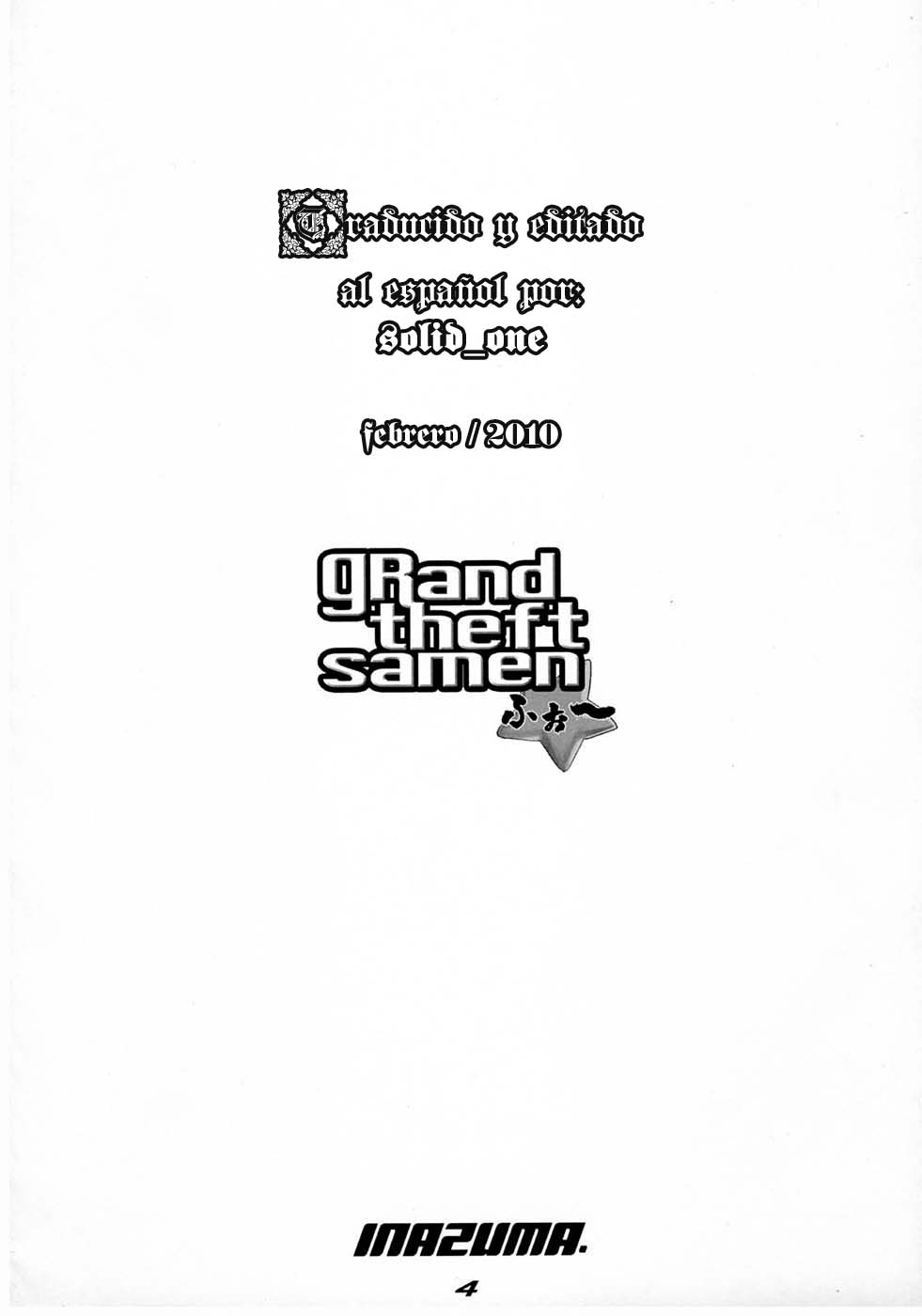 gRand theft samen four~ page 3 full