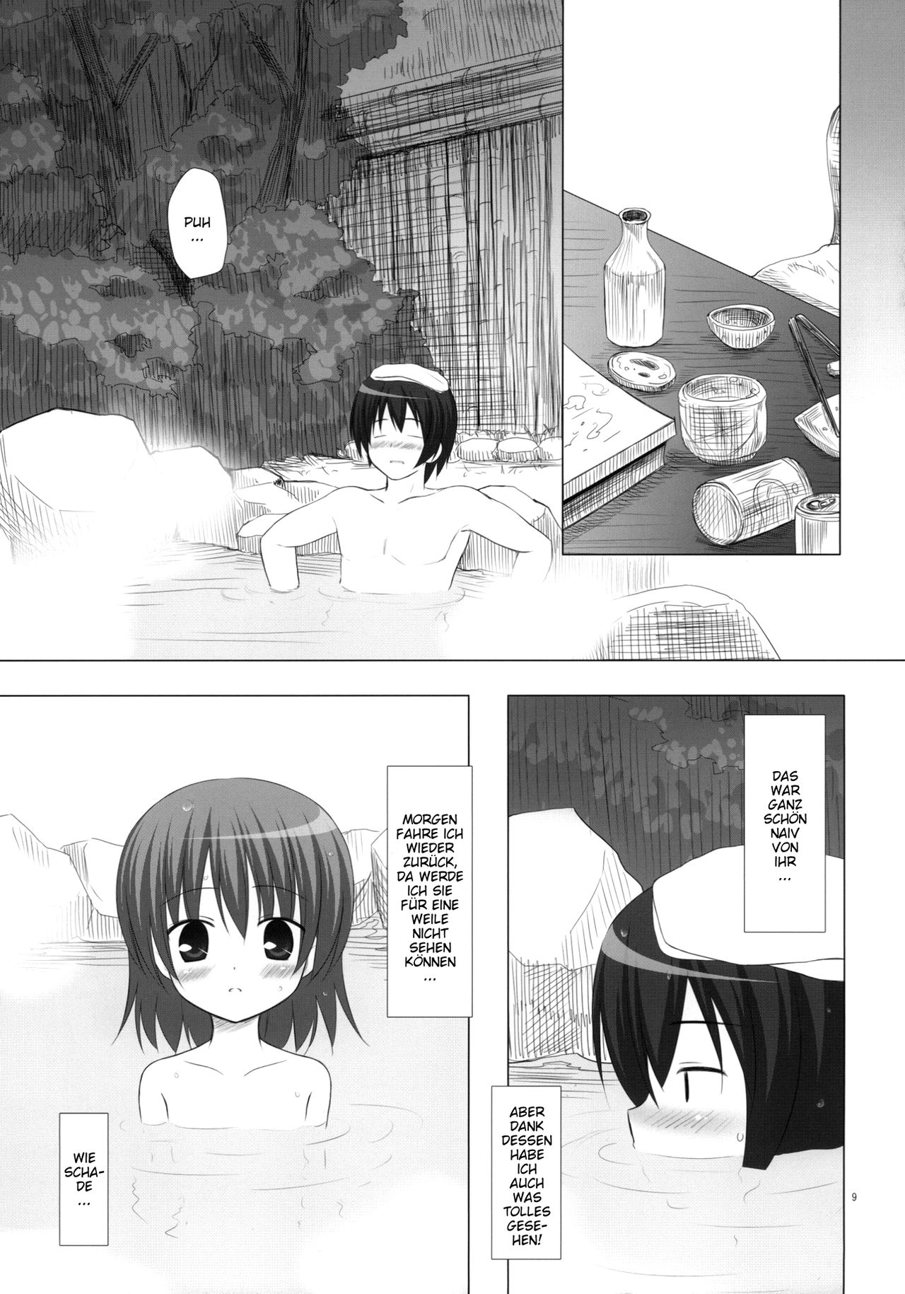Yukemuri Onsen Jikenbo ~Hitori de Sotsugyou Ryouko ni Itta Kanashiki Otoko Omase na Musume to no Kindan no Koi Sono Shougeki no Ketsumatsu to wa~ page 9 full
