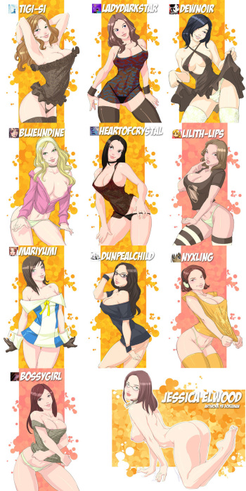 DeviantART girls 01 cover