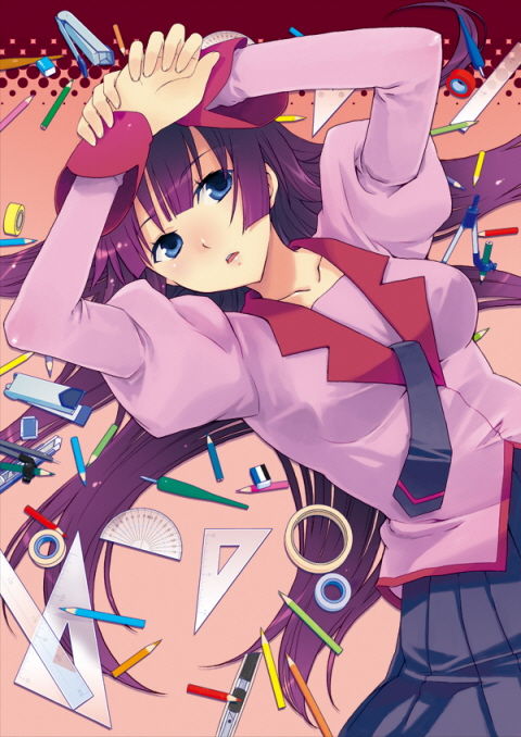 Bakemonogatari Hitagi collection page 4 full