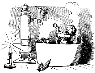 Das Bad am Samstagabend  = the bath at saturday evening page 9 full