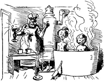 Das Bad am Samstagabend  = the bath at saturday evening cover
