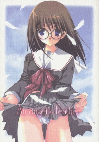 An angel's feather cover