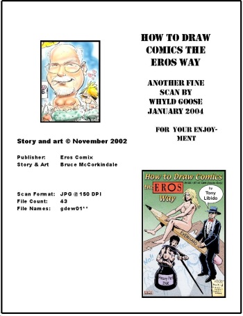 How to Draw Comics the EROS Way cover