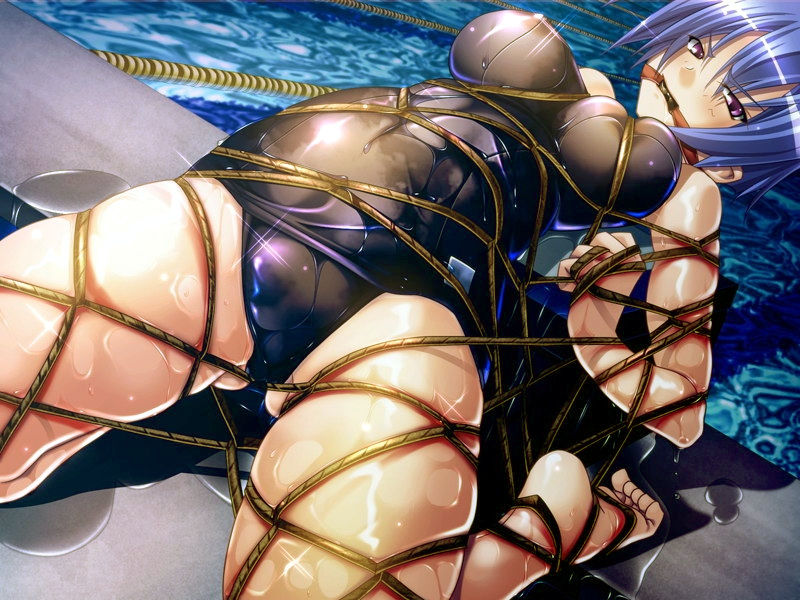 Swimsuit Girl Bondage page 3 full