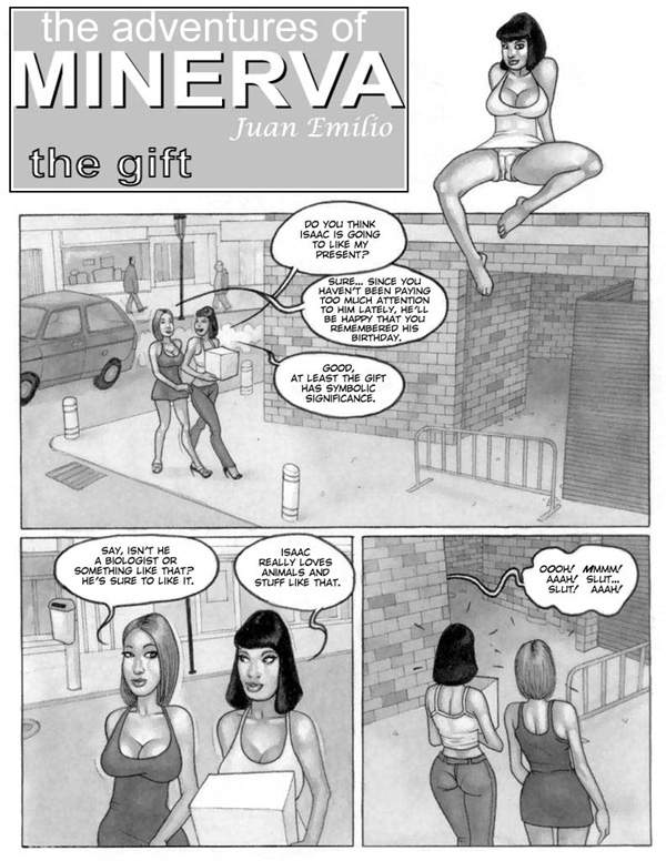 The Adventures of Minerva - The Gift page 1 full