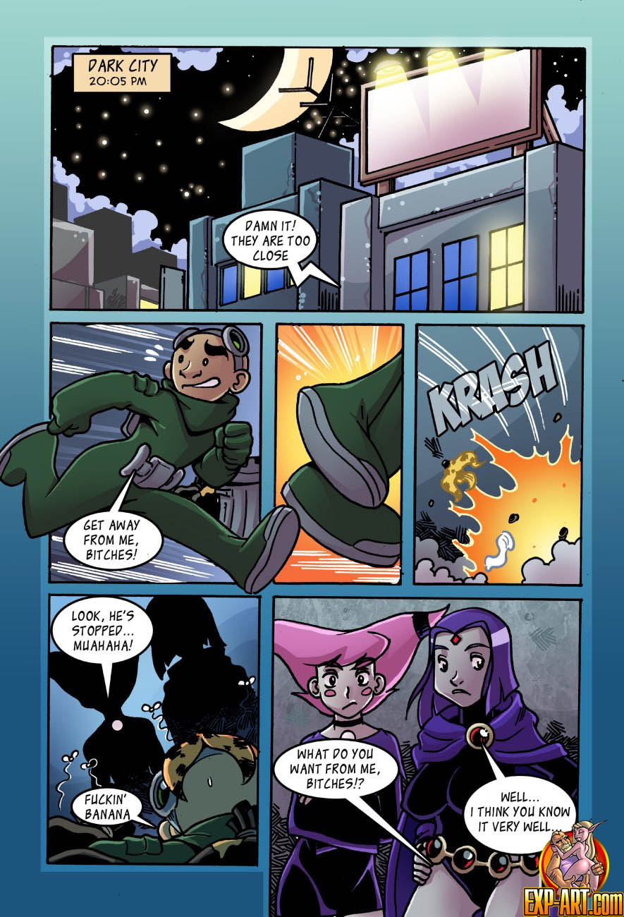 Jinx X Raven page 1 full
