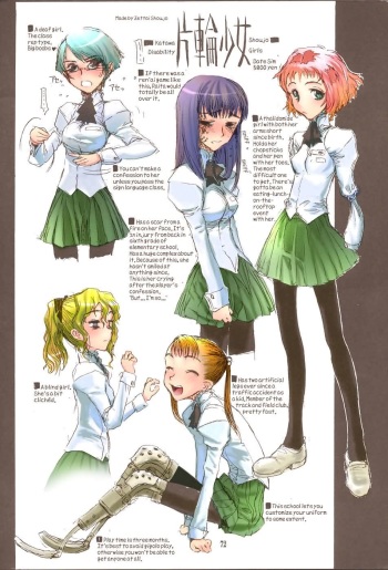 Katawa Shoujo art-collection cover