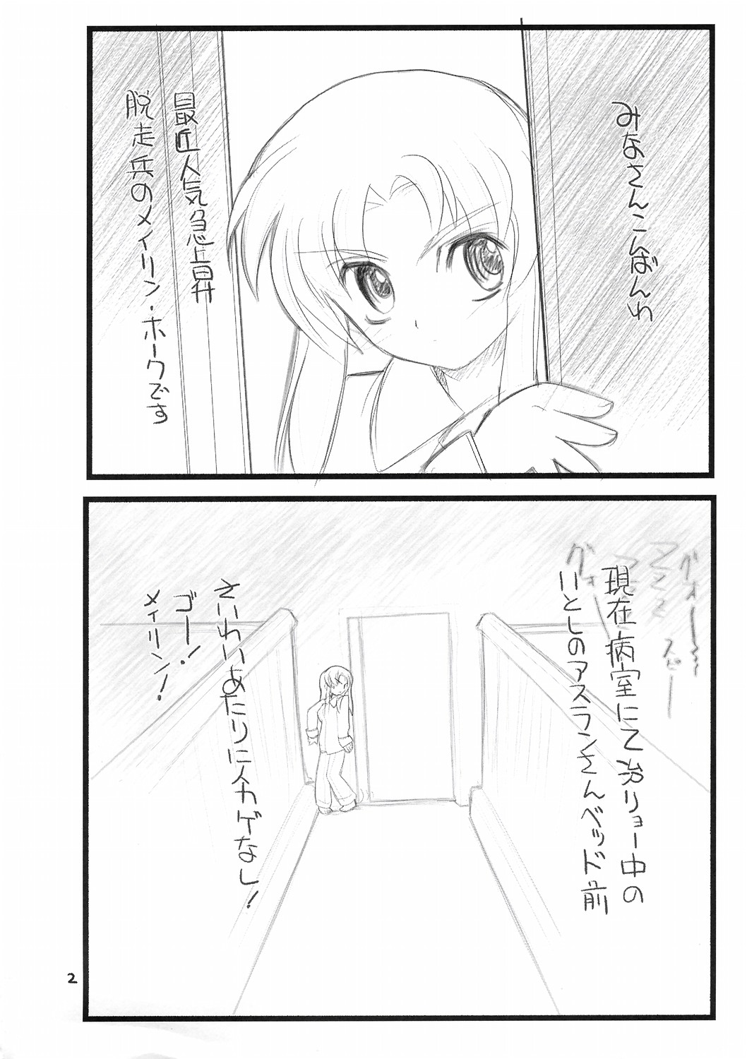 Muryoo Haifu Omake hon Meyrin Hawke Dassoo Hei no Shinya 2-ji page 2 full
