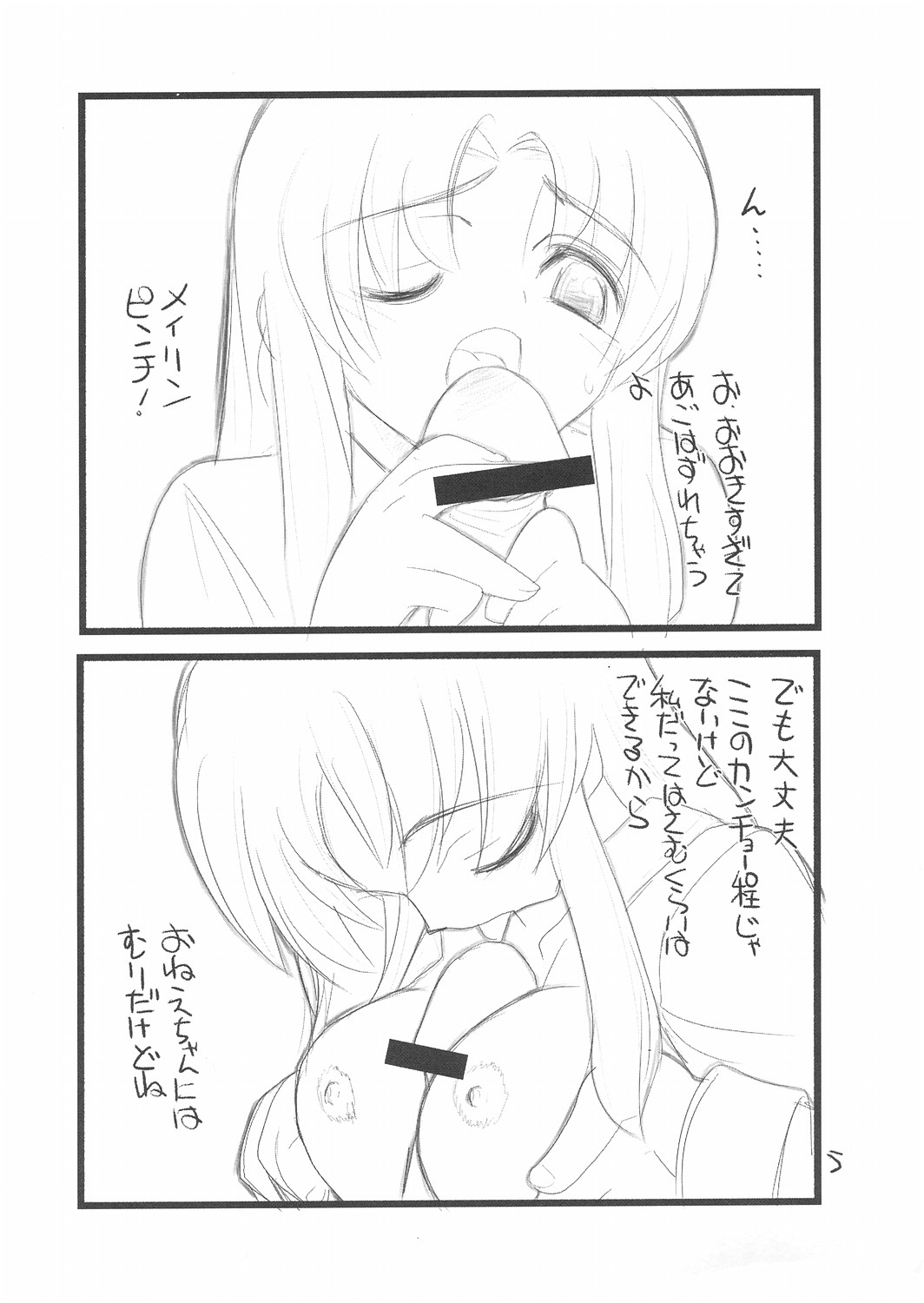 Muryoo Haifu Omake hon Meyrin Hawke Dassoo Hei no Shinya 2-ji page 5 full