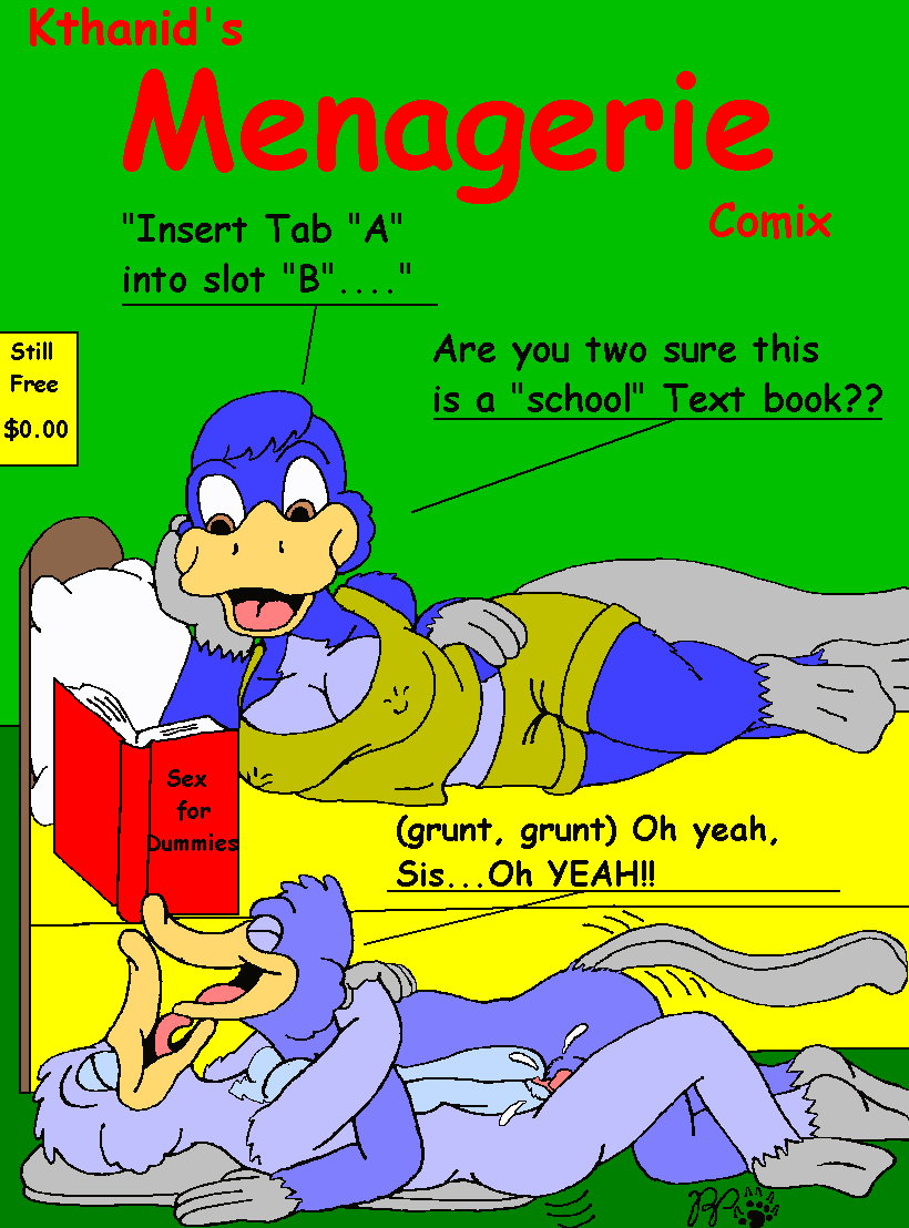 Menagerie Comix page 1 full