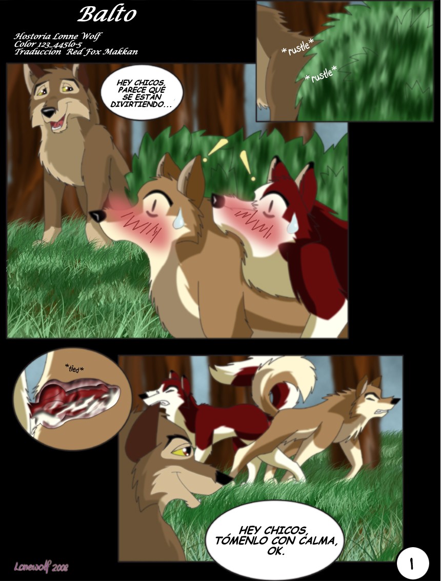 Balto 1 - Spanish page 1 full