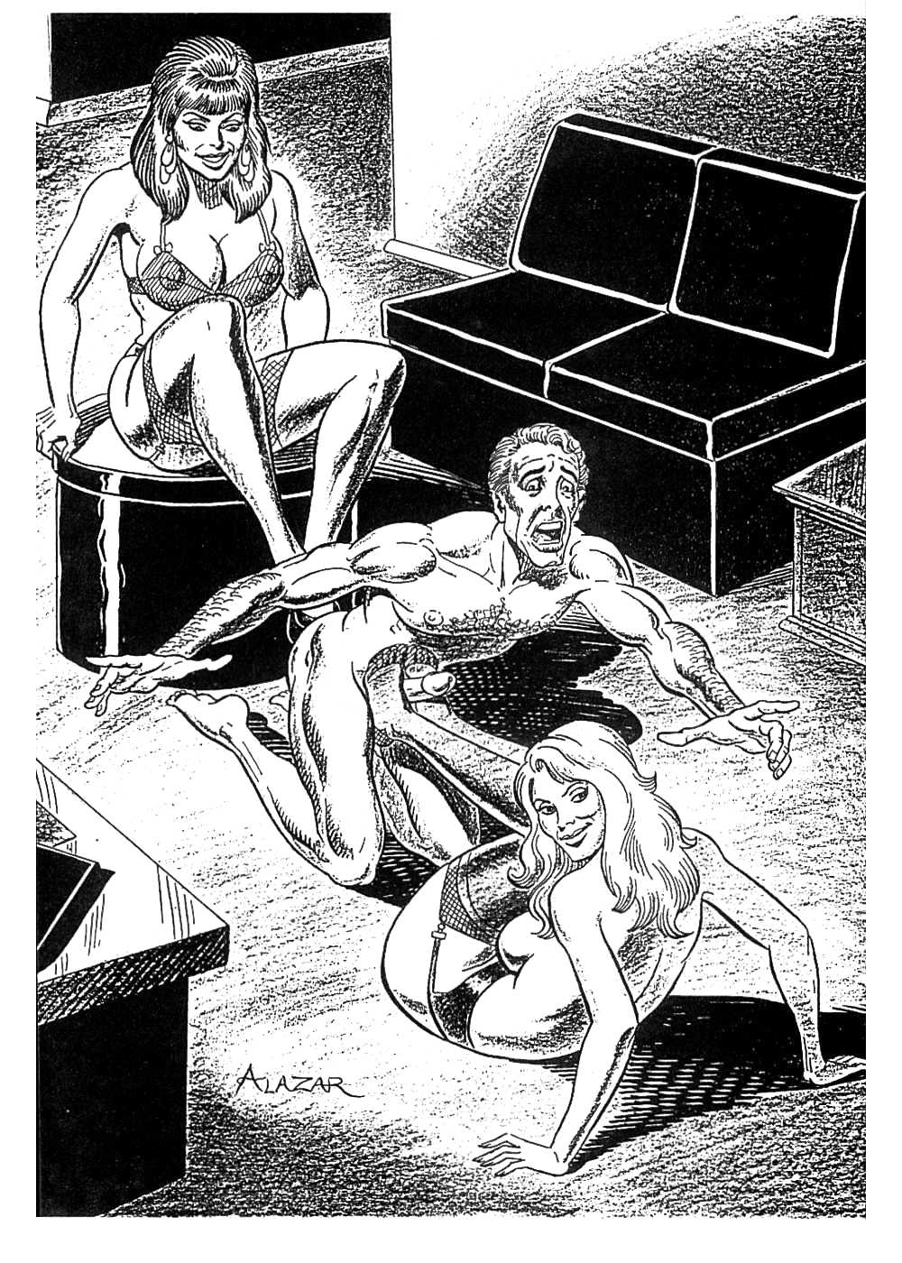 Alazar's Bondage Series #3 - Sex Brawl page 5 full