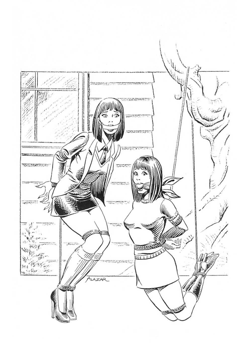 Alazar's Bondage Series #3 - Sex Brawl page 6 full