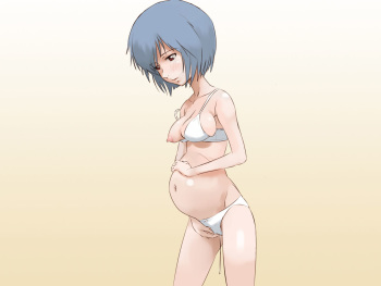 When Rei gave birth to Shinji cover