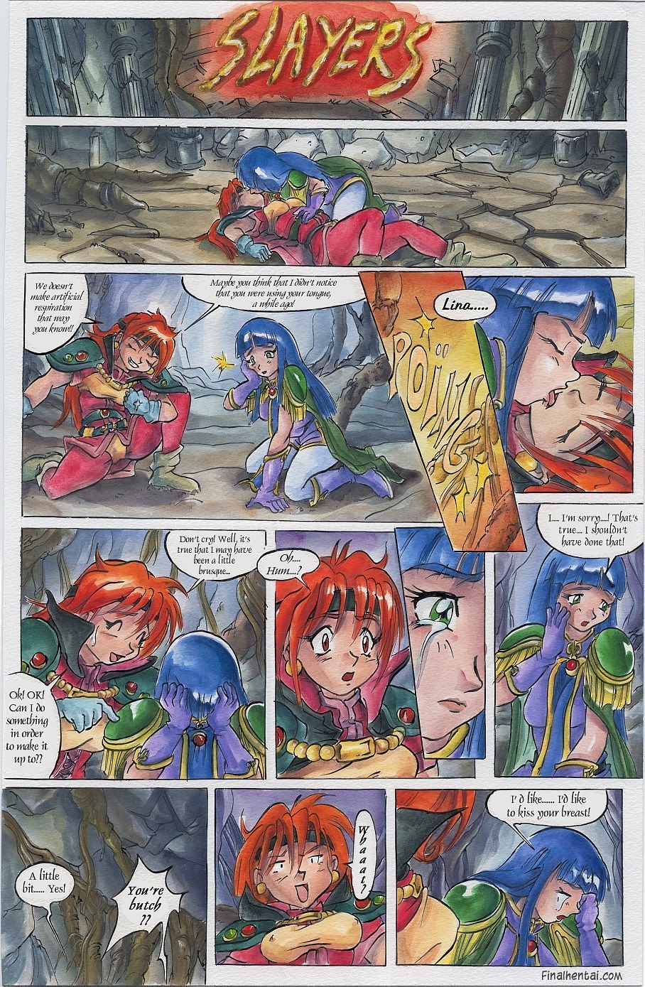 Slayers page 1 full