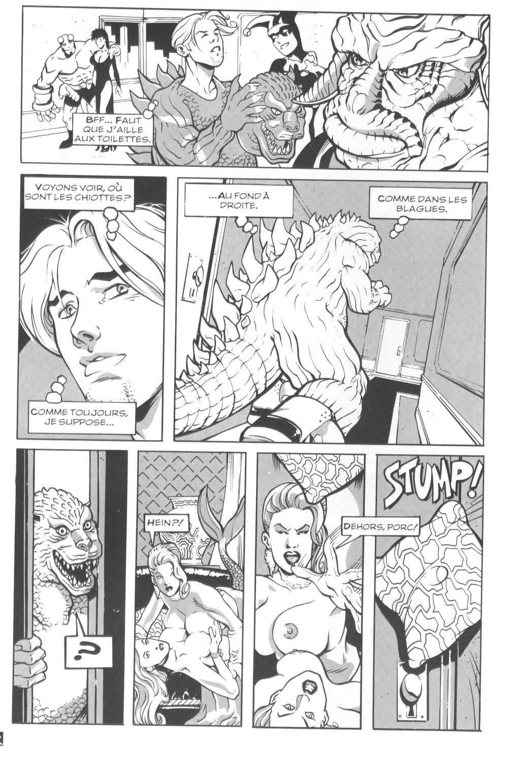 Gotzilla vs. Catwoman page 2 full