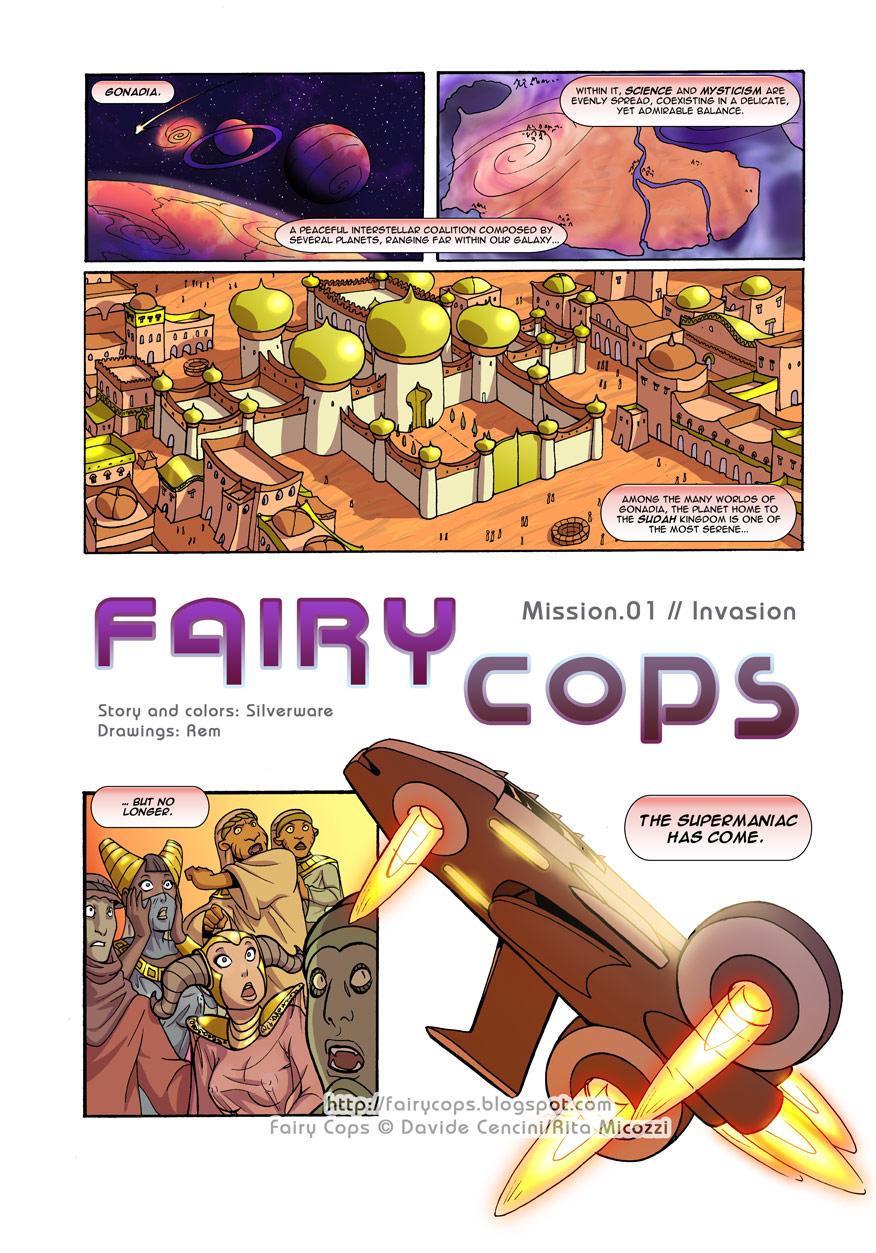 Fairy Cops #1 page 1 full