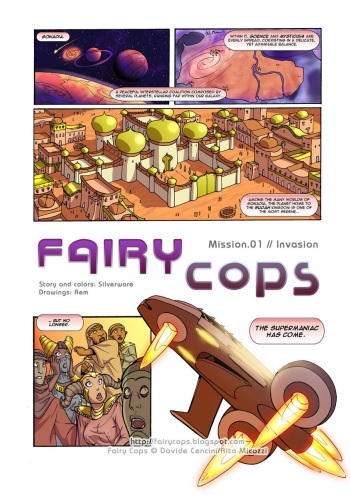 Fairy Cops #1 cover