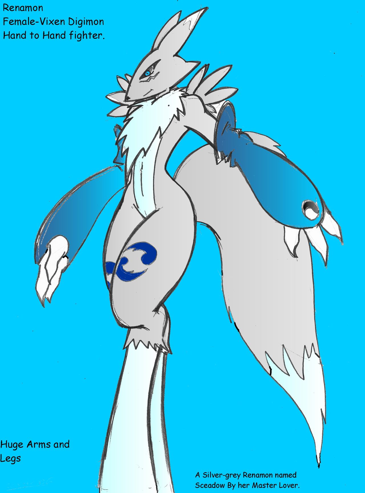 Sceadow the Renamon page 1 full